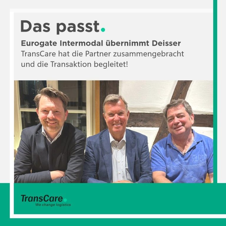 Bild zum Bild zum Beitrag "Das passt: Eurogate Intermodal übernimmt Deisser" Bild zum Beitrag "Das passt: Eurogate Intermodal übernimmt Deisser"
